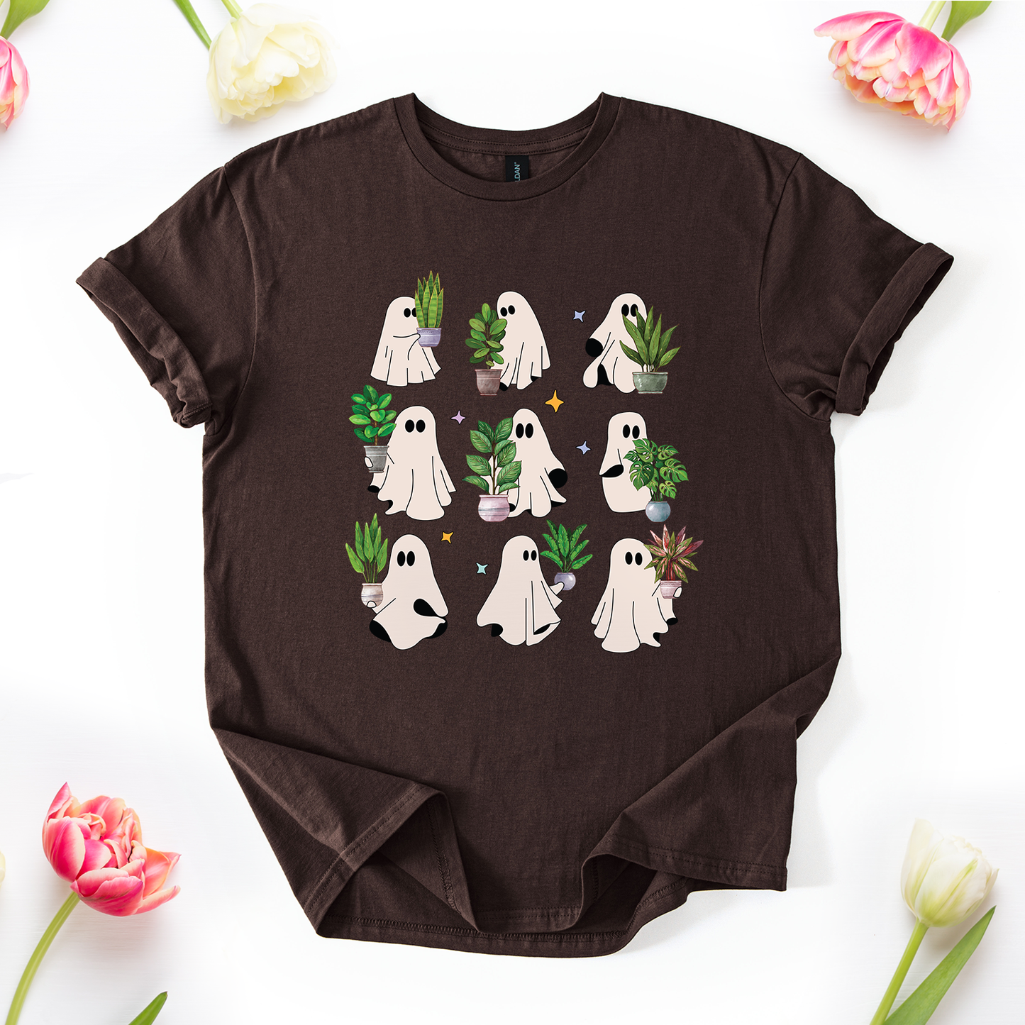 Boo‑tanical Plant Ghosts T-Shirt