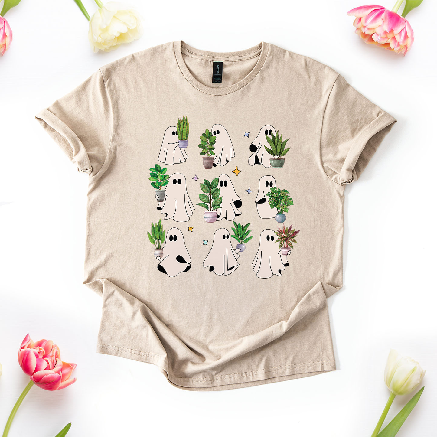 Boo‑tanical Plant Ghosts T-Shirt