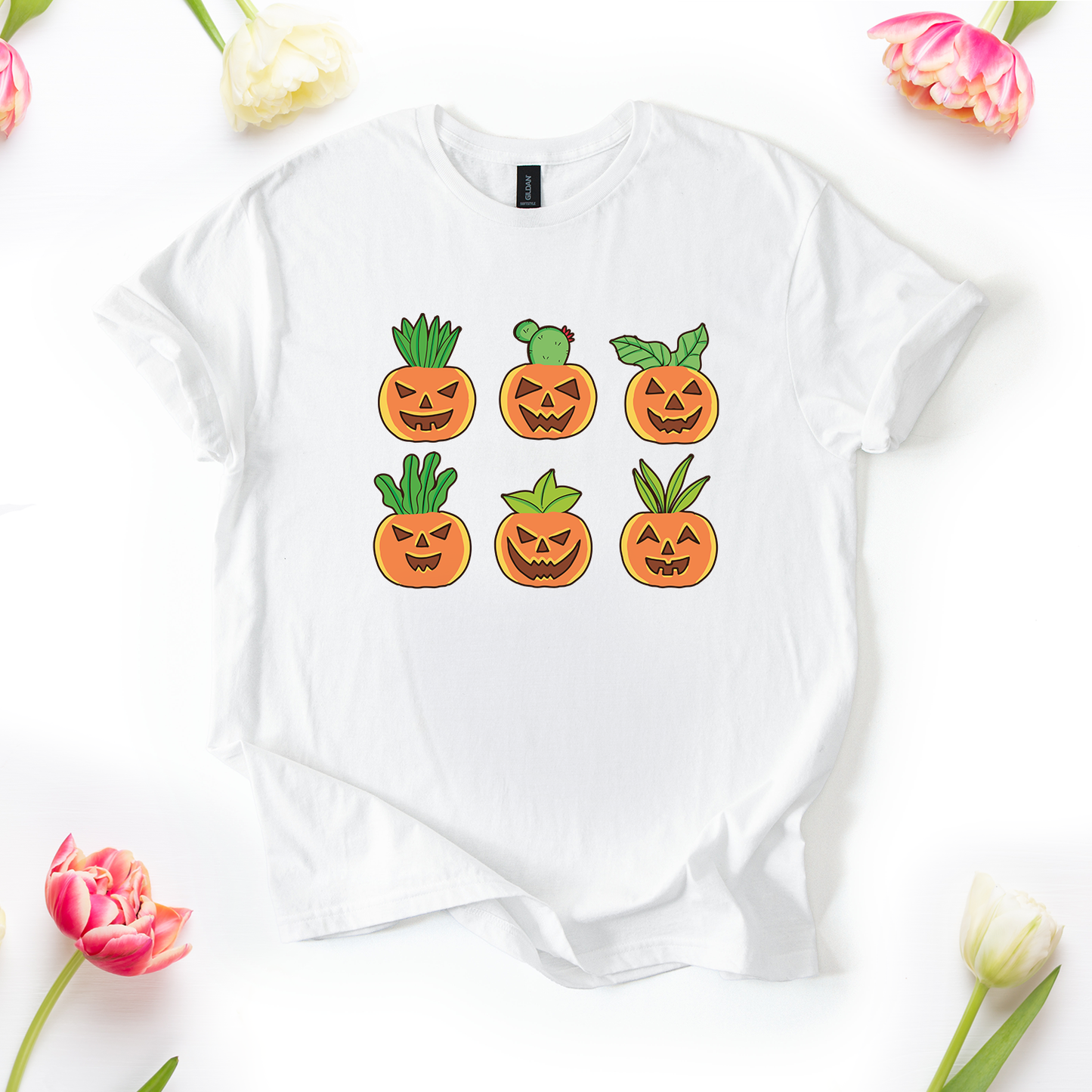 Halloween Houseplant Pumpkins T-Shirt