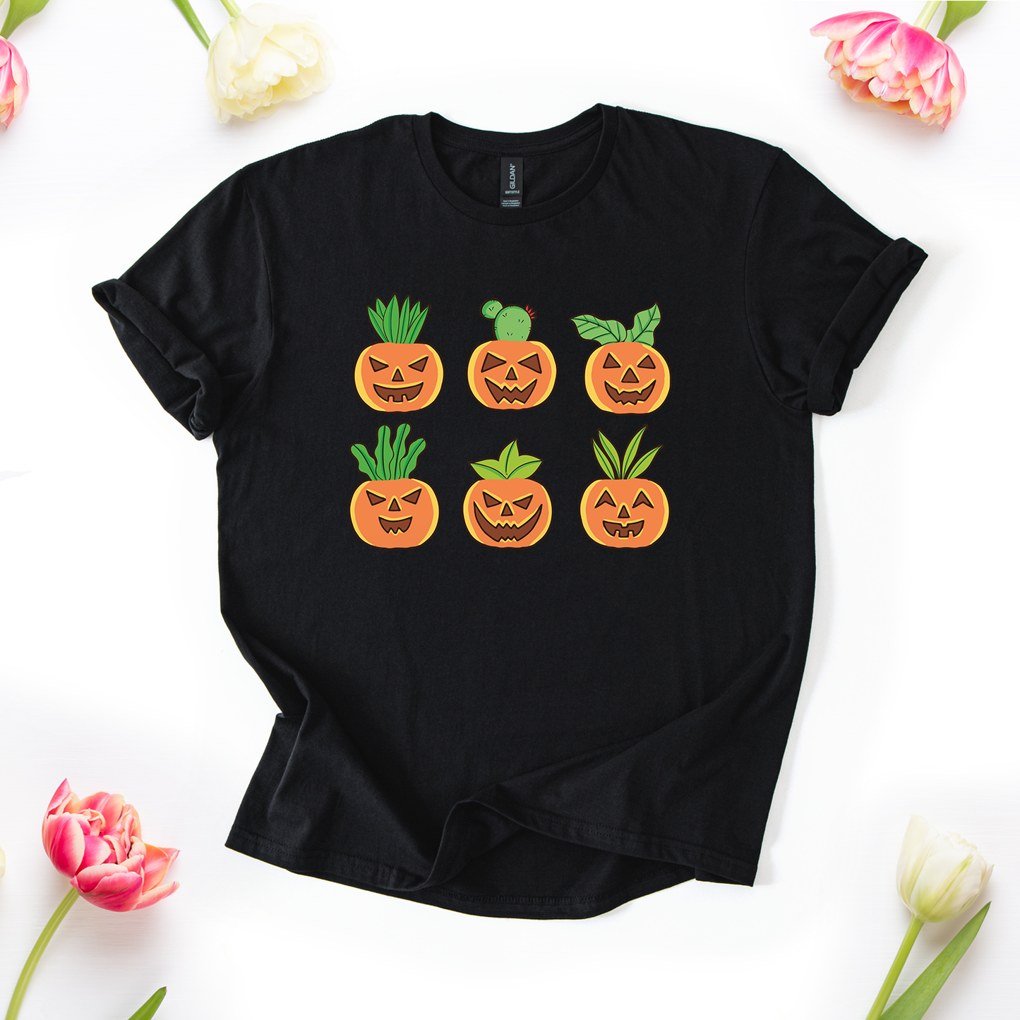 Halloween Houseplant Pumpkins T-Shirt