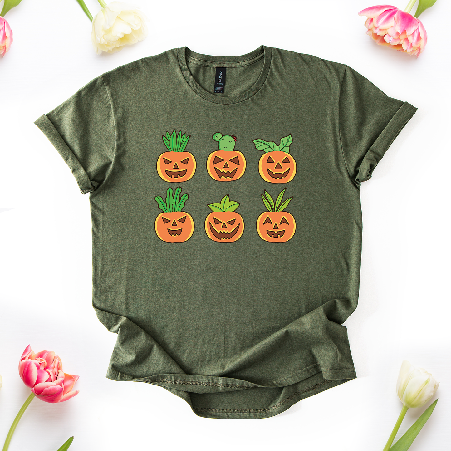 Halloween Houseplant Pumpkins T-Shirt