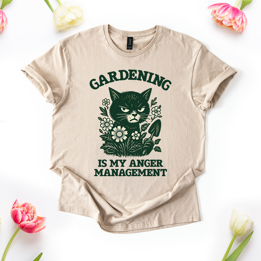 Gardening Is My Anger Management T-Shirt