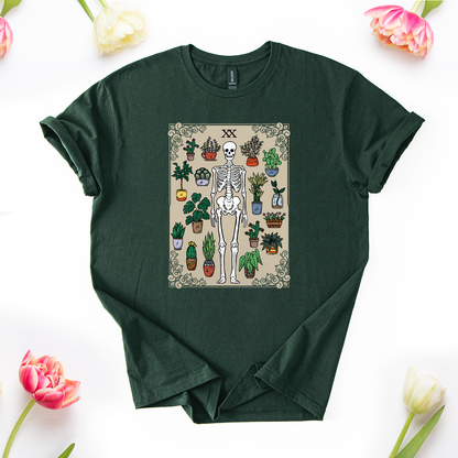 The Grow Reaper Skeleton Tarot T-Shirt