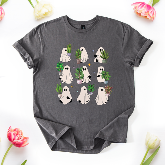 Boo‑tanical Plant Ghosts T-Shirt
