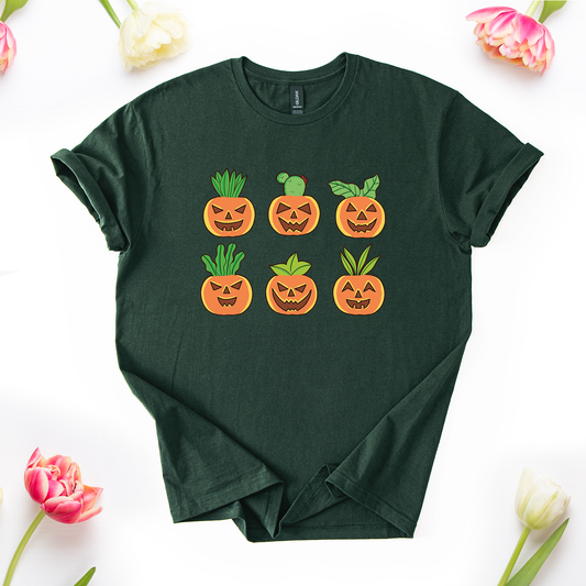 Halloween Houseplant Pumpkins T-Shirt
