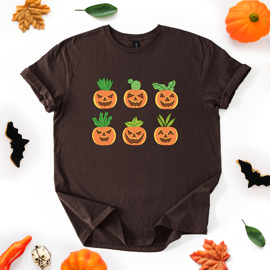 Halloween Houseplant Pumpkins T-Shirt