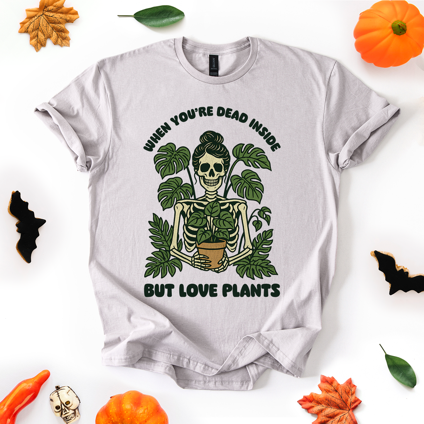 When You're Dead Inside But Love Plants T-Shirt