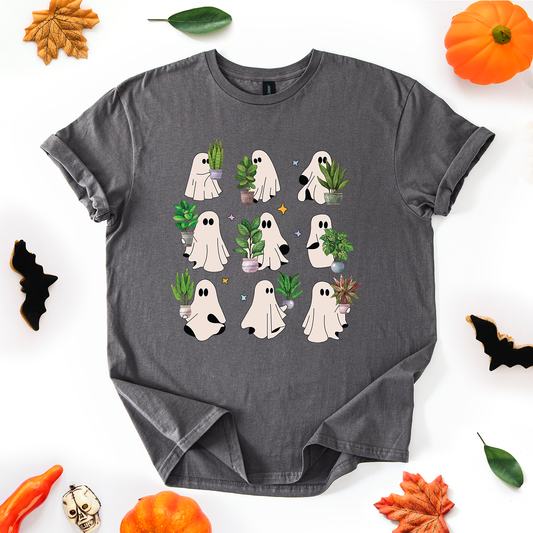 Boo‑tanical Plant Ghosts T-Shirt